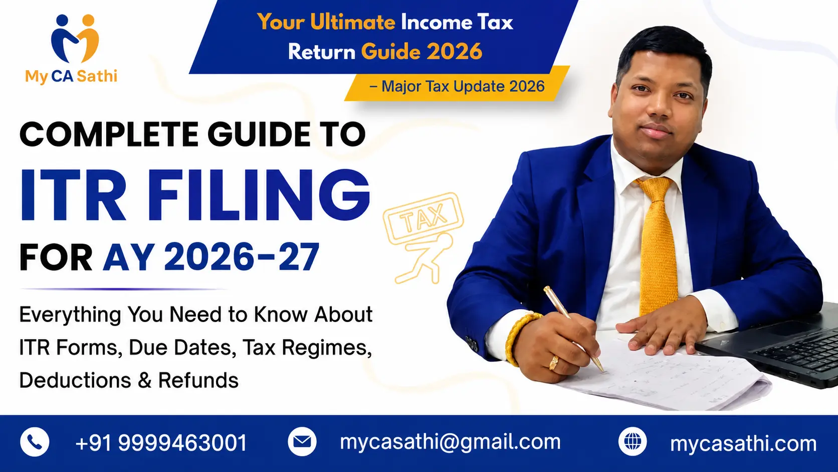 Complete Guide to ITR Filing for AY 2026-27: Everything You Need to Know image